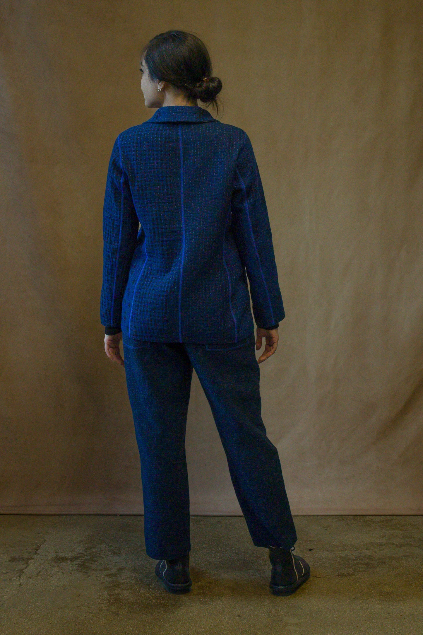 BL-BBB4970-NVY / BBK PATCH KANTHA (AVAILABLE JACKETS)