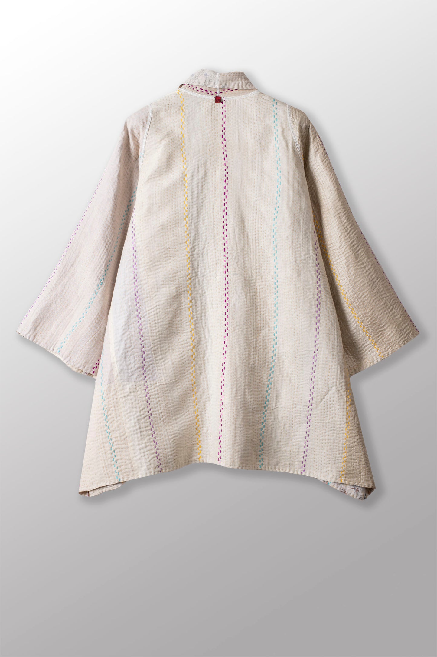 JV4970-IVY / JEWEL WOVEN WITH VERTICAL PATCH KANTHA (AVAILABLE JACKETS)