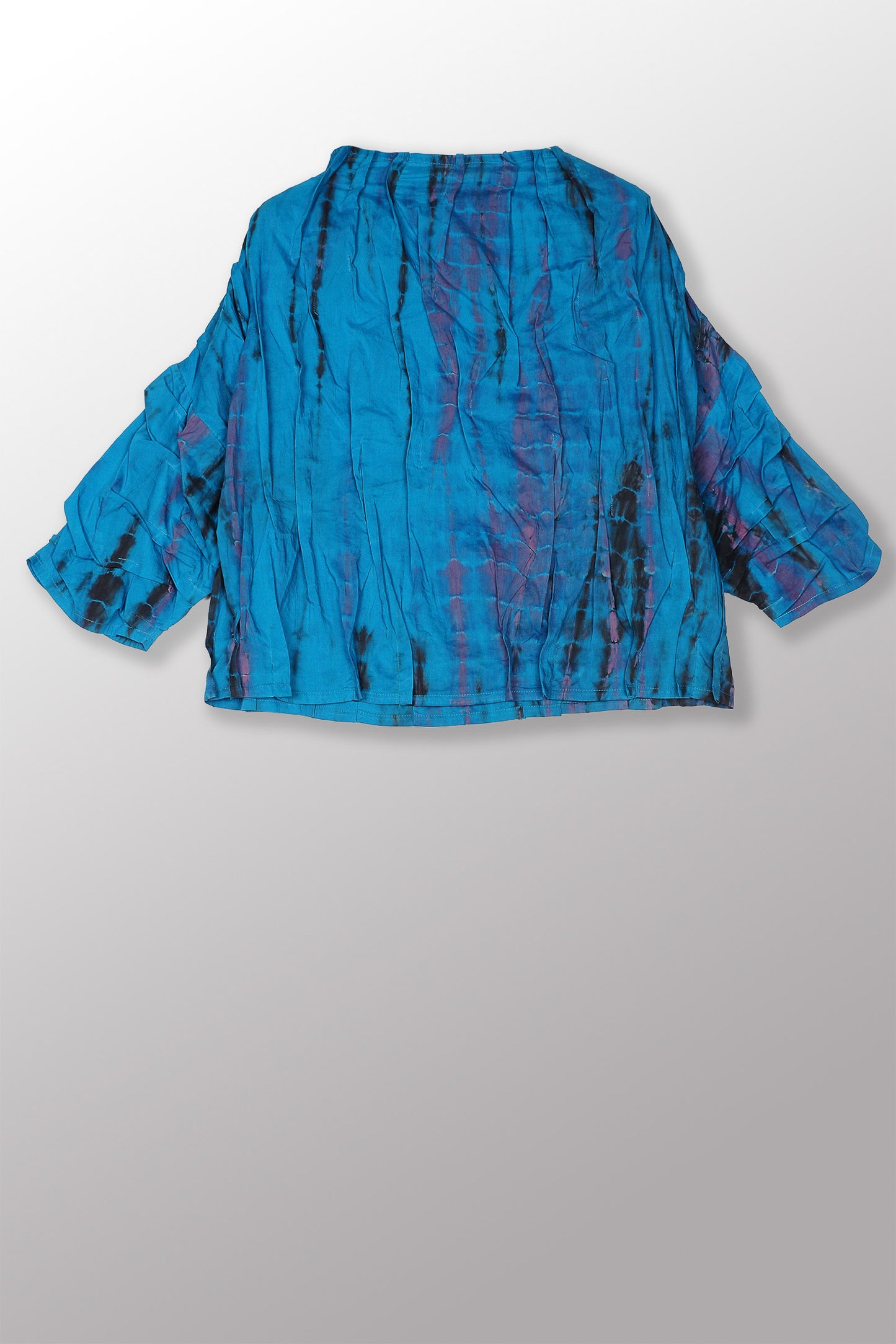 MS1971-TUQ-MONE SHIBORI TIE DYE WAVY TUCK (AVAILABLE JACKETS)