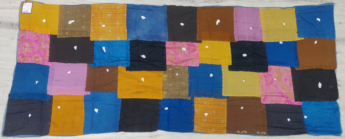ZB2970-MLT / MOSAIC FRAY PATCH KANTHA (AVAILABLE JACKETS)