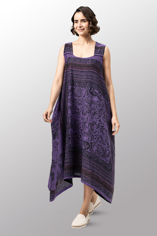 CP2970-PRP / COTTON PAISLEY KANTHA (AVAILABLE JACKETS)