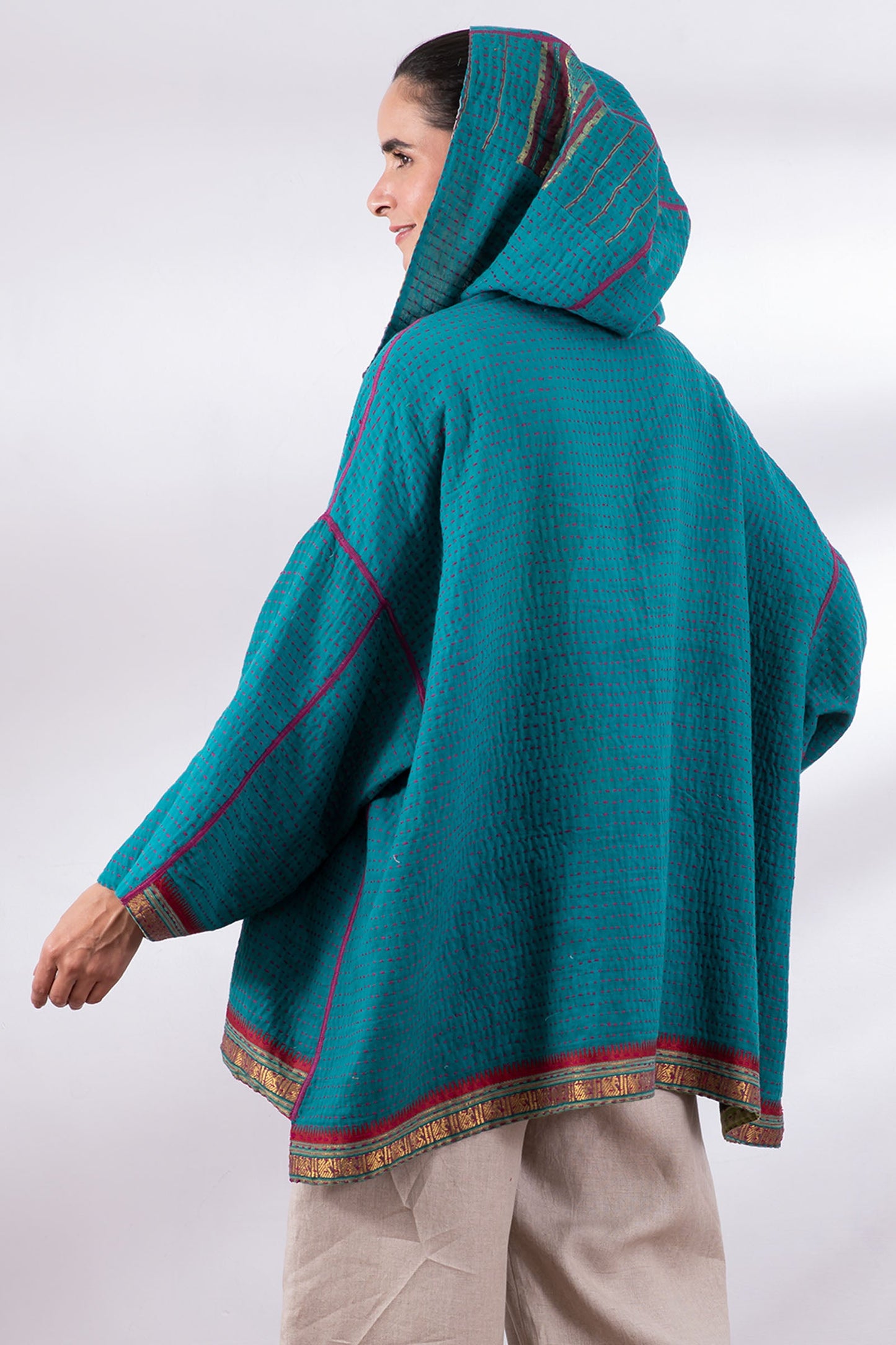 BB2970-MLT / VINTAGE COTTON BBK KANTHA  (AVAILABLE JACKETS)