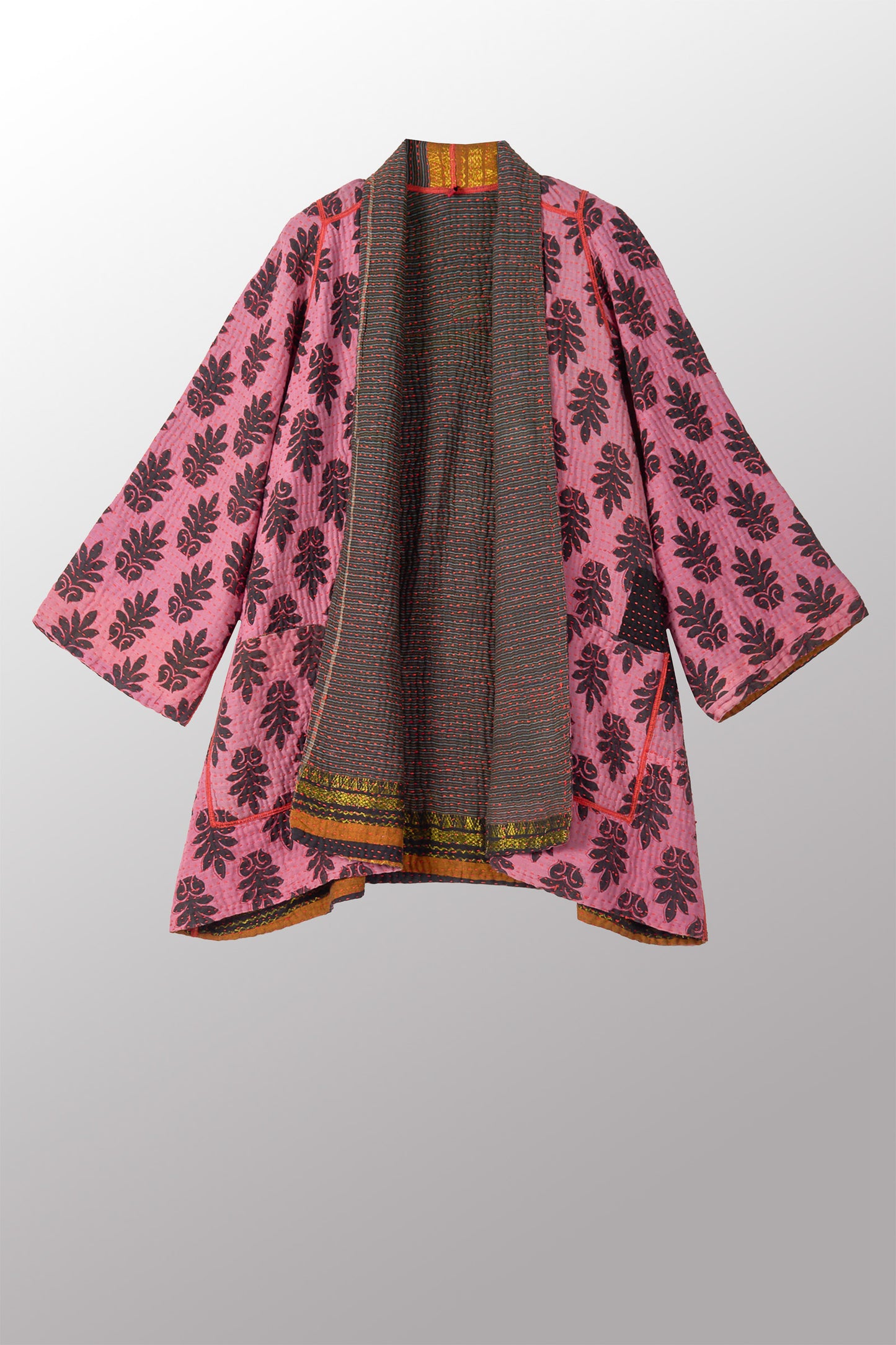 BB4970-MLT / VINTAGE COTTON BBK KANTHA (AVAILABLE JACKETS)