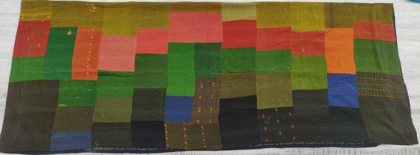 BG2970-GRN / BAGH PRINT KANTHA (OVERDYE BG2970-BLU) - GRN (AVAILABLE JACKETS)