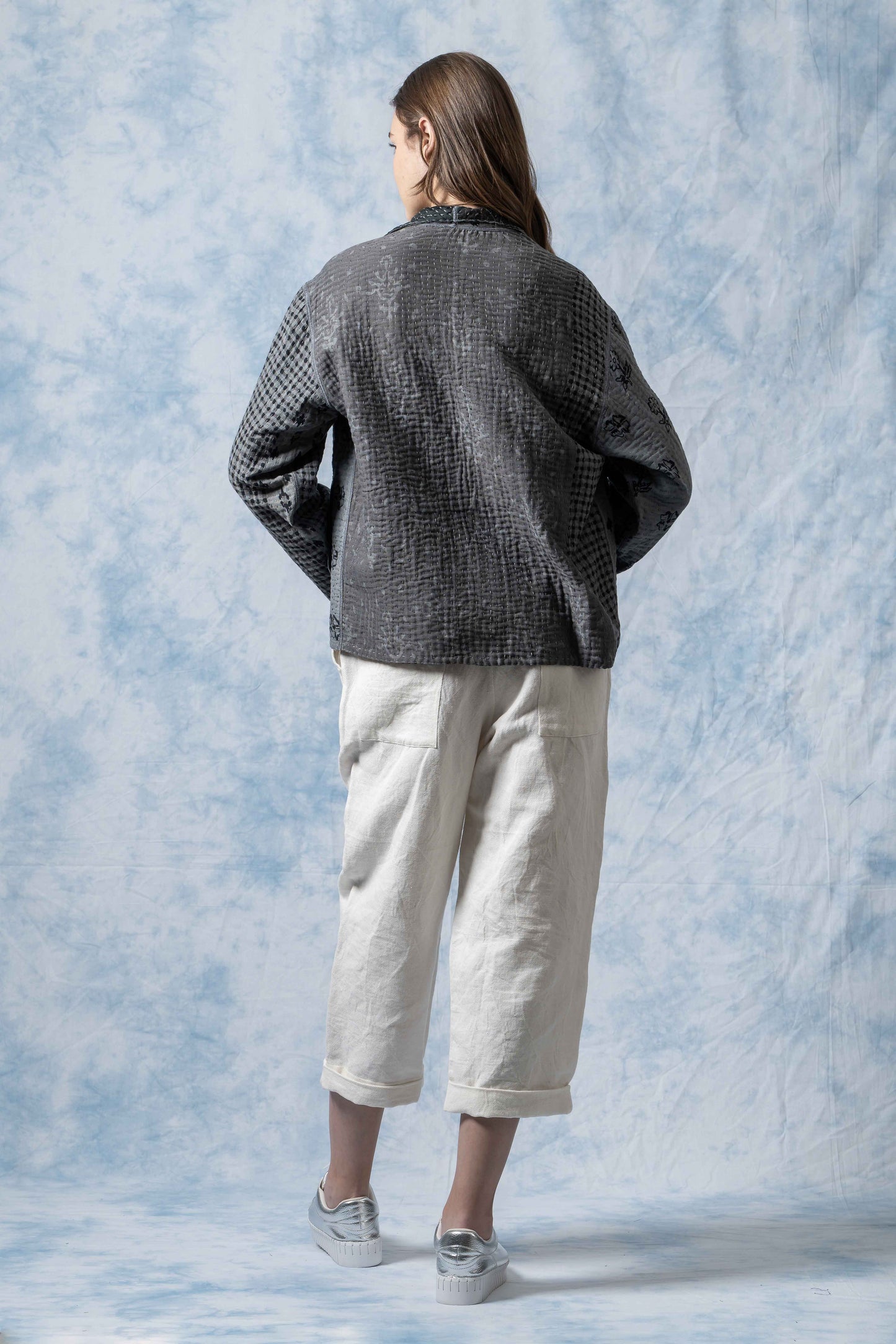 BL-BBP4970-BLK / BBK PATCH KANTHA (AVAILABLE JACKETS)