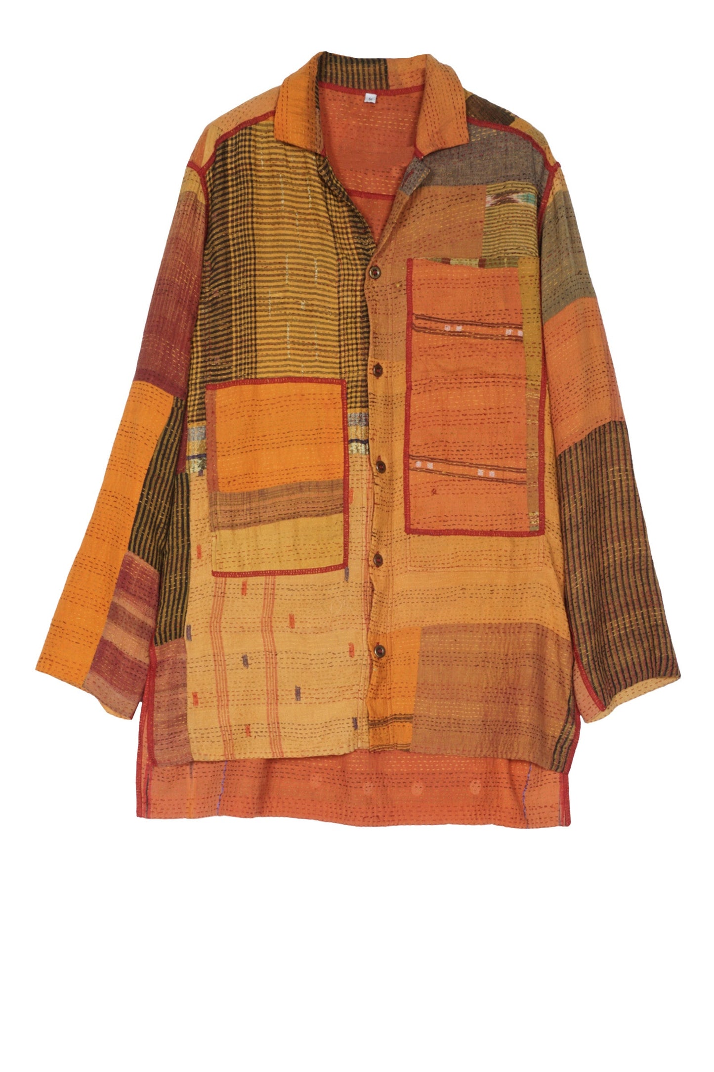 BP2970-ORG / BROCADE PATCHED KANTHA (AVAILABLE JACKETS)