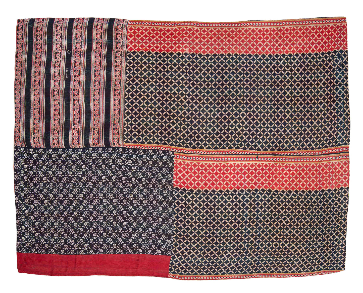 CV4970-MLT / VINTAGE COTTON KANTHA -MLT- (New order)