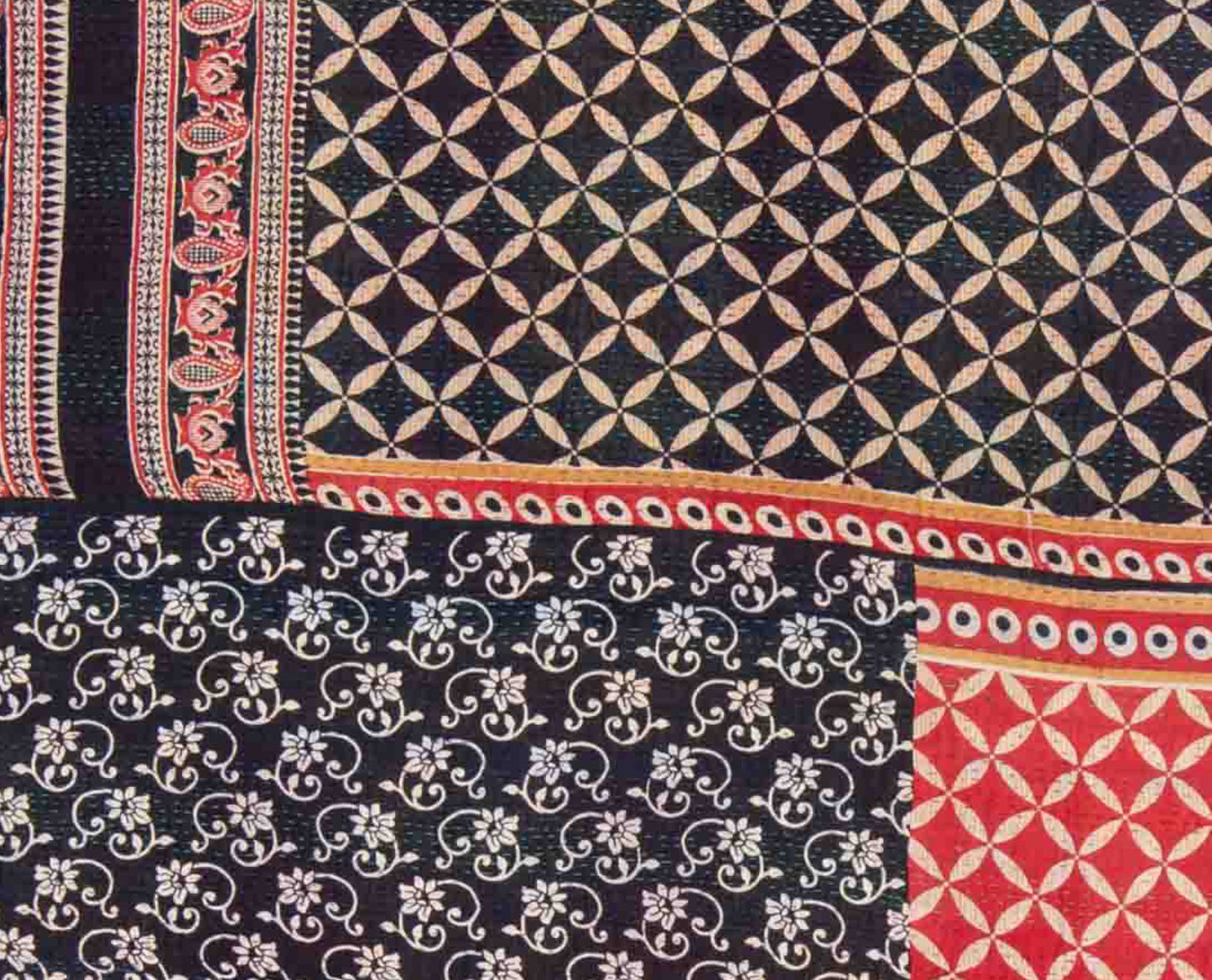 CV4970-MLT / VINTAGE COTTON KANTHA -MLT- (In Kantha)