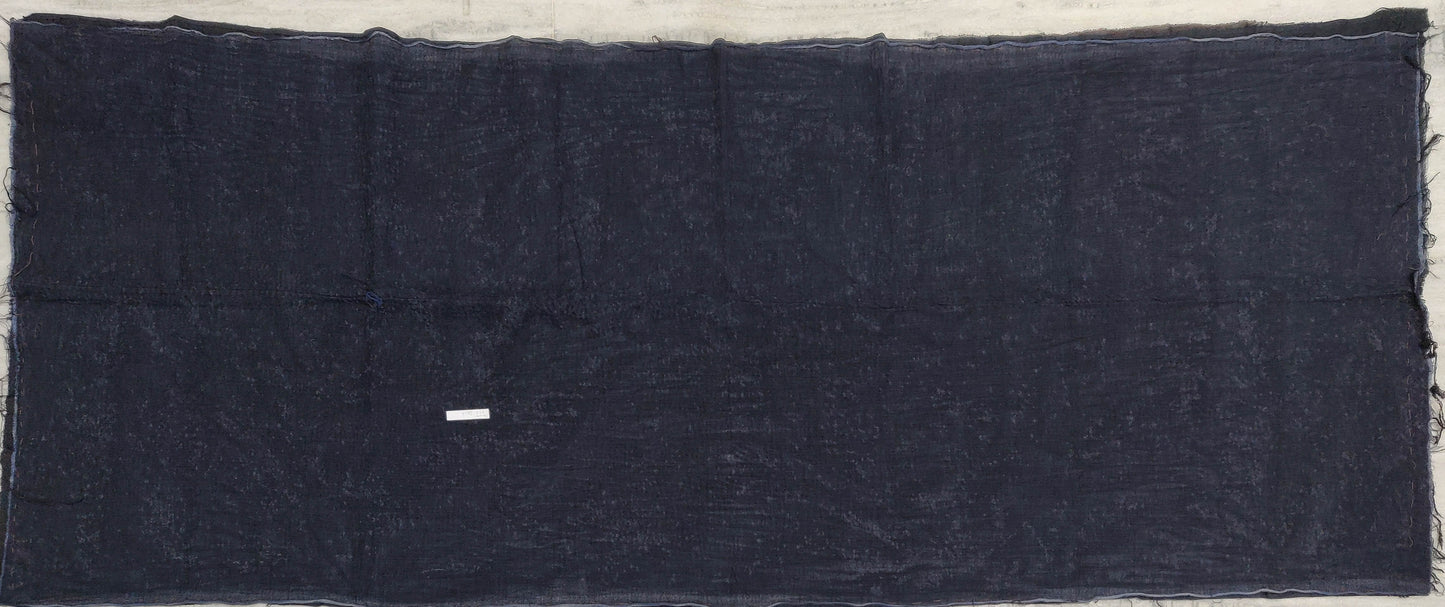 DS3971-BLK / DENIM SUN-DYE KANTHA - BLACK (AVAILABLE JACKETS)