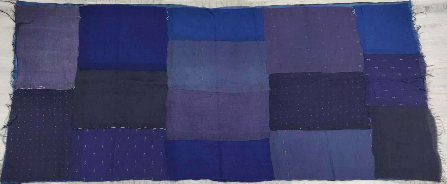 DS3971-NVY / DENIM SUN-DYE KANTHA - NAVY (AVAILABLE JACKETS)