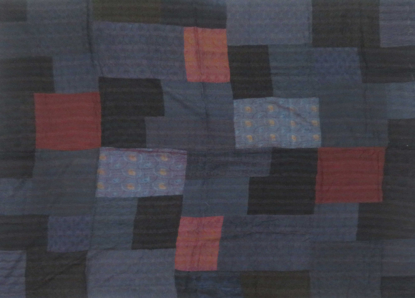 JS4970-BLK-GRN / JACQUARD SILK KANTHA -BLK-GRN- (AVAILABLE JACKETS)