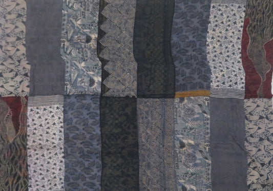 JS4970-BLK / JACQUARD SILK KANTHA -BLK- (AVAILABLE JACKETS)