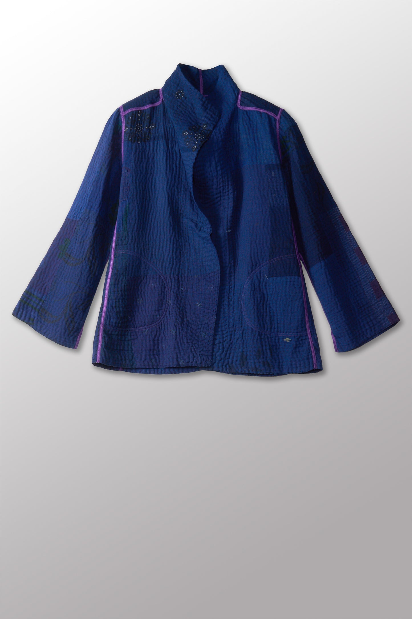 MP4970-NVY / MUJI PATCH KANTHA (In Kantha)