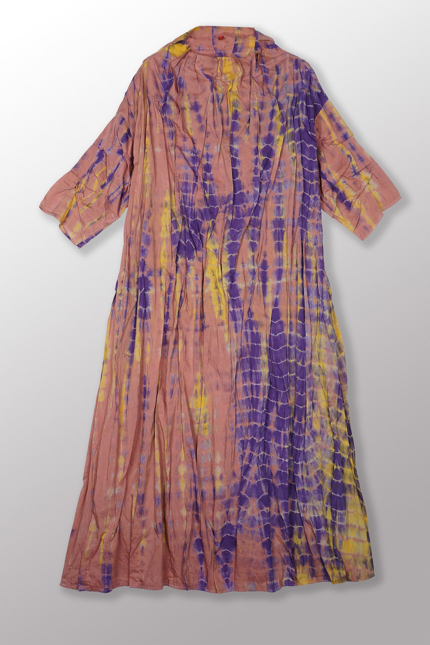 MS1971-PRP-MONE SHIBORI TIE DYE WAVY TUCK (AVAILABLE JACKETS)