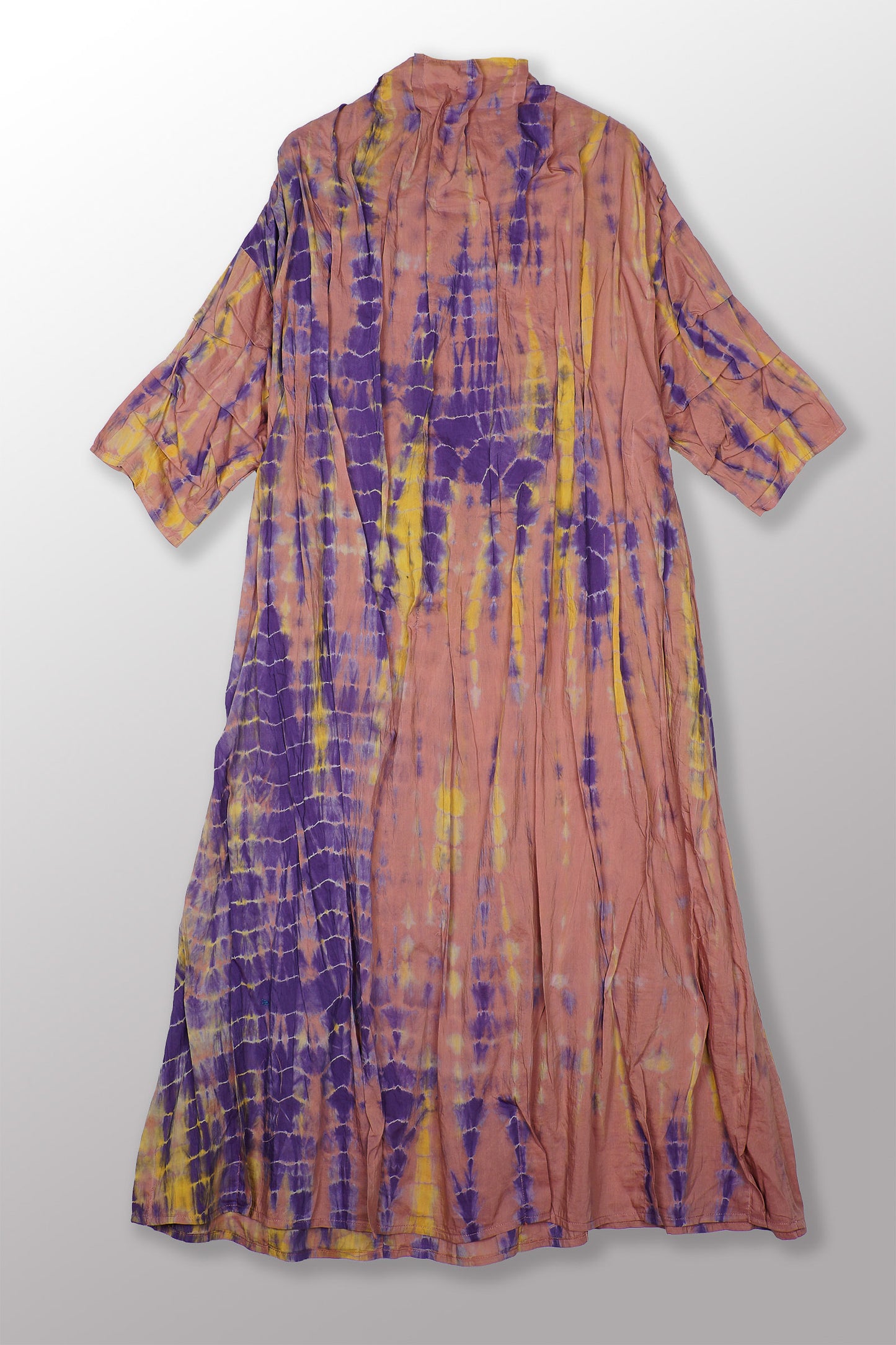 MS1971-PRP-MONE SHIBORI TIE DYE WAVY TUCK (AVAILABLE JACKETS)