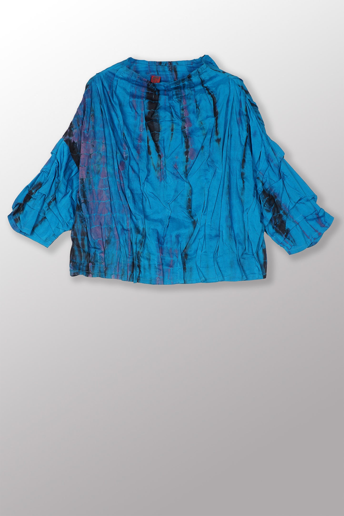 MS1971-TUQ-MONE SHIBORI TIE DYE WAVY TUCK (AVAILABLE JACKETS)