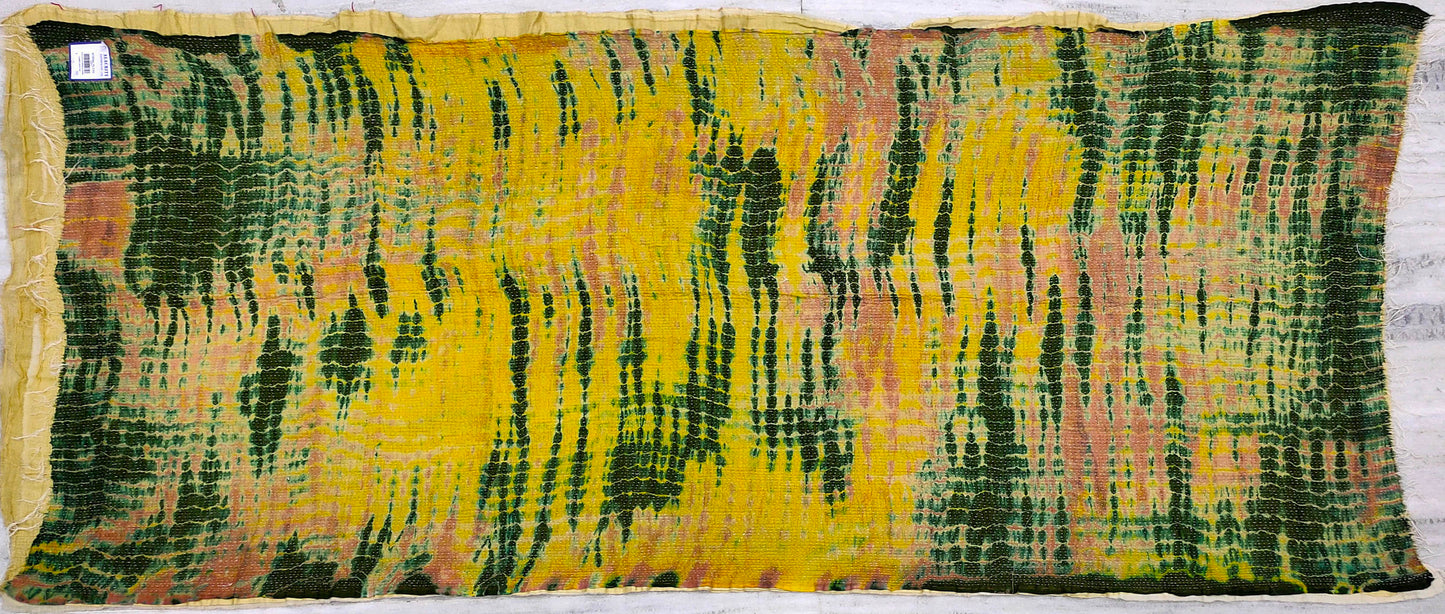 MS5971-GRN / MONE SHIBORI TIE DYE KANTHA (AVAILABLE JACKETS)