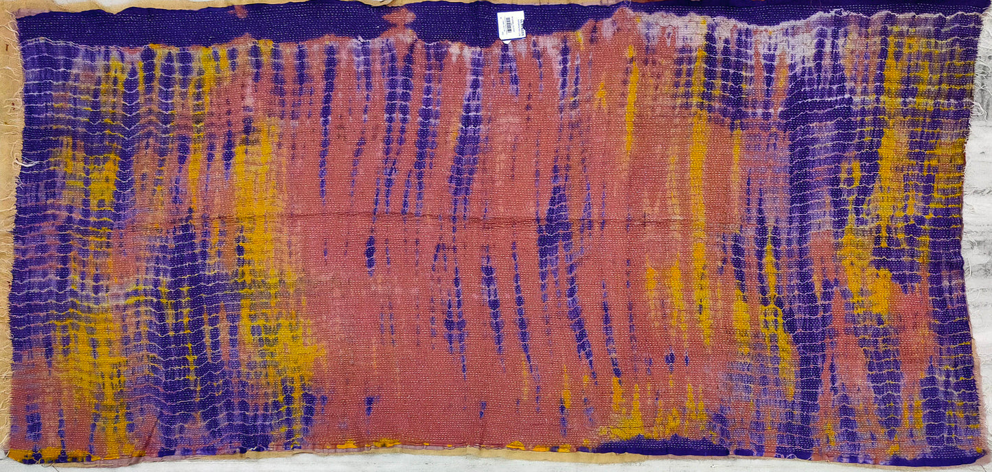 MS5971-PRP / MONE SHIBORI TIE DYE KANTHA (AVAILABLE JACKETS)