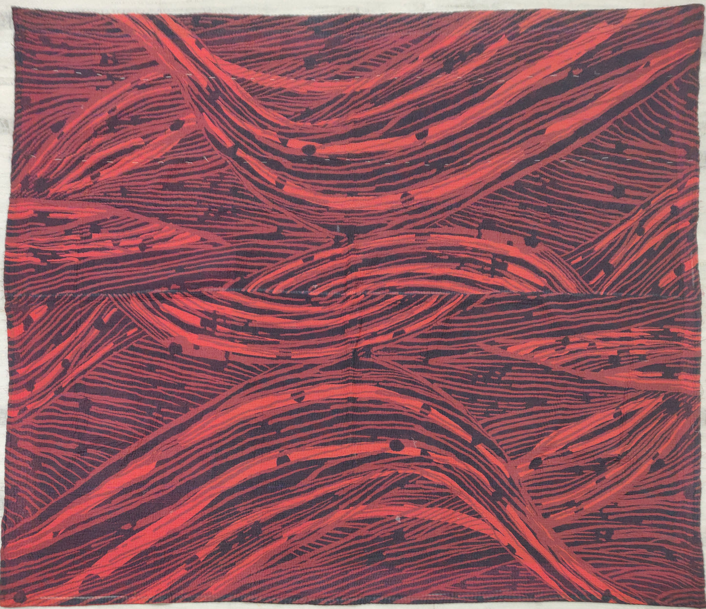 MW5970-RED / MAGMA AND OMBRE KANTHA (AVAILABLE JACKETS)