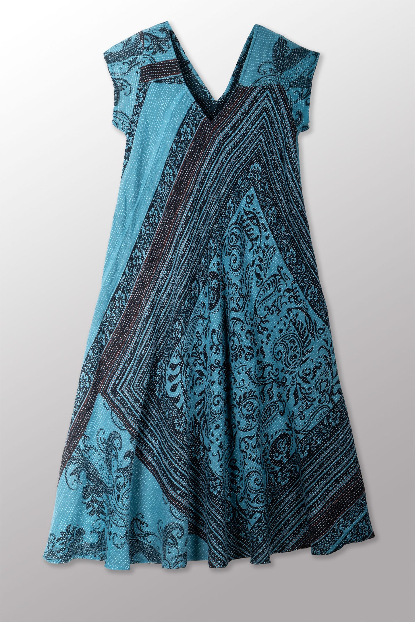 CP2970-TEL / COTTON PAISLEY KANTHA (AVAILABLE JACKETS)