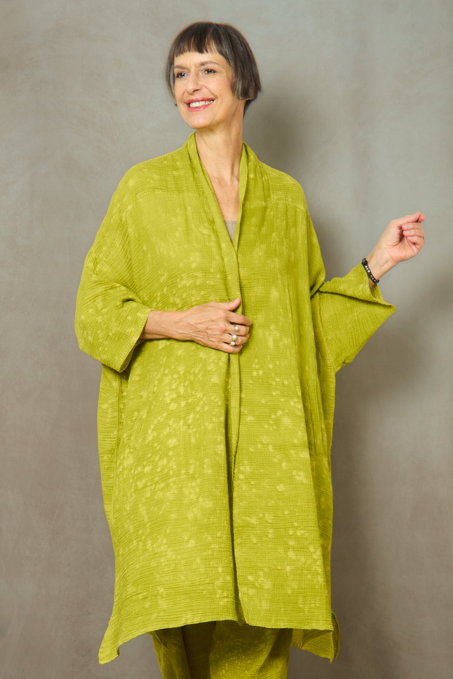 RS2971-LIM / SAND SUN DYE RIPPLE KANTHA (In Kantha)