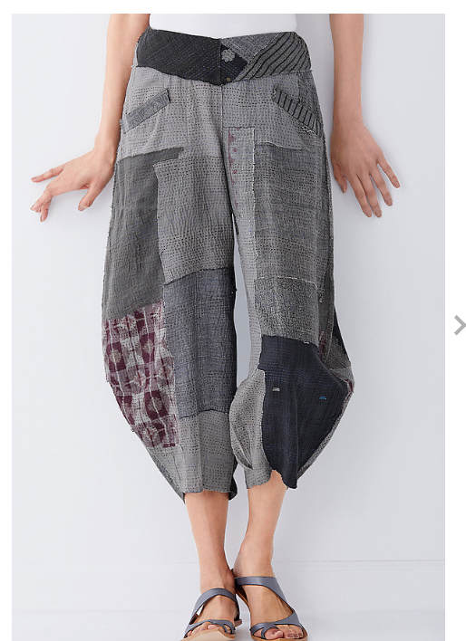 FI2971-GRY-AH / FRAYED PATCH KANTHA -GRY (AVAILABLE JACKETS)