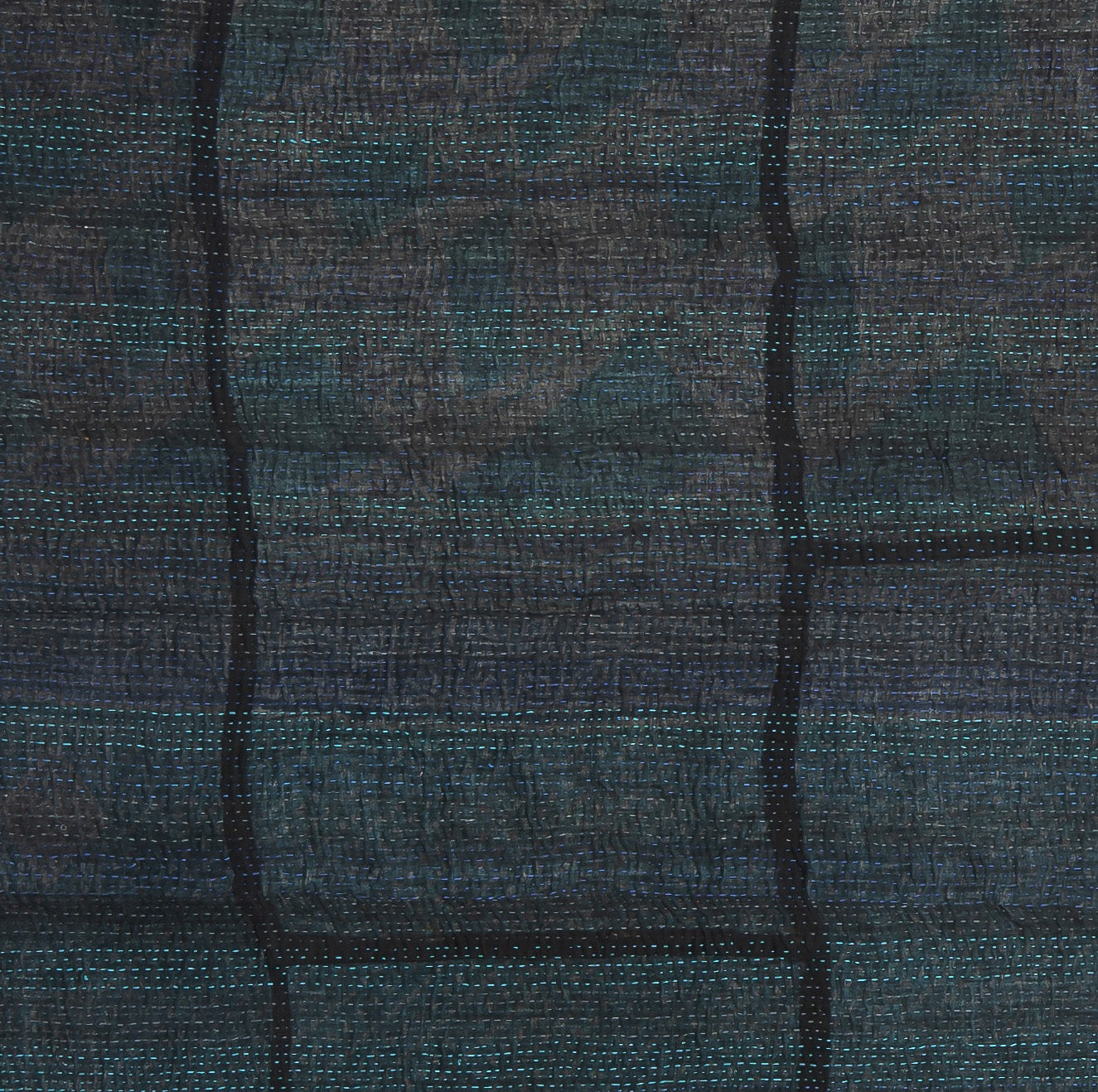 TP4970-BLU / MONOTONE TWILIGHT PRINT KANTHA -BLU- (AVAILABLE JACKETS)