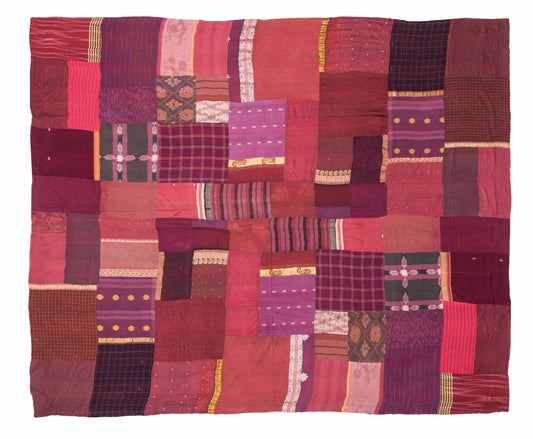 WS2970-MAR / COTTON SILK SW PATCH KANTHA (In Kantha)