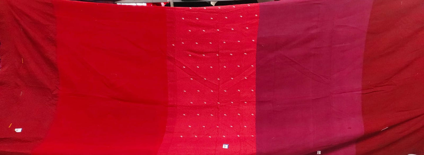 JP2970-RED / JAIPUR PATCH KANTHA -RED- (AVAILABLE JACKETS)