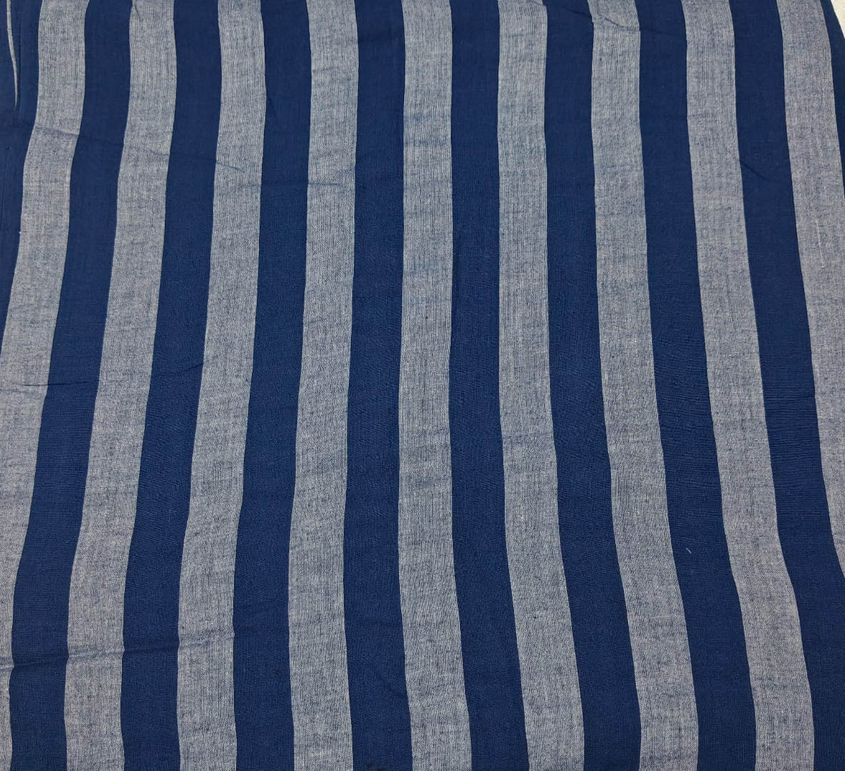 Woven Big Stripe Blue