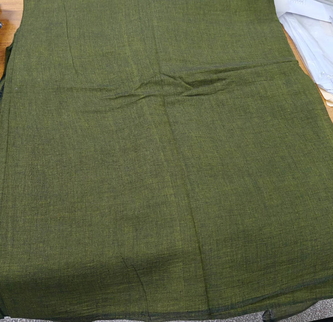 Woven Solid Green