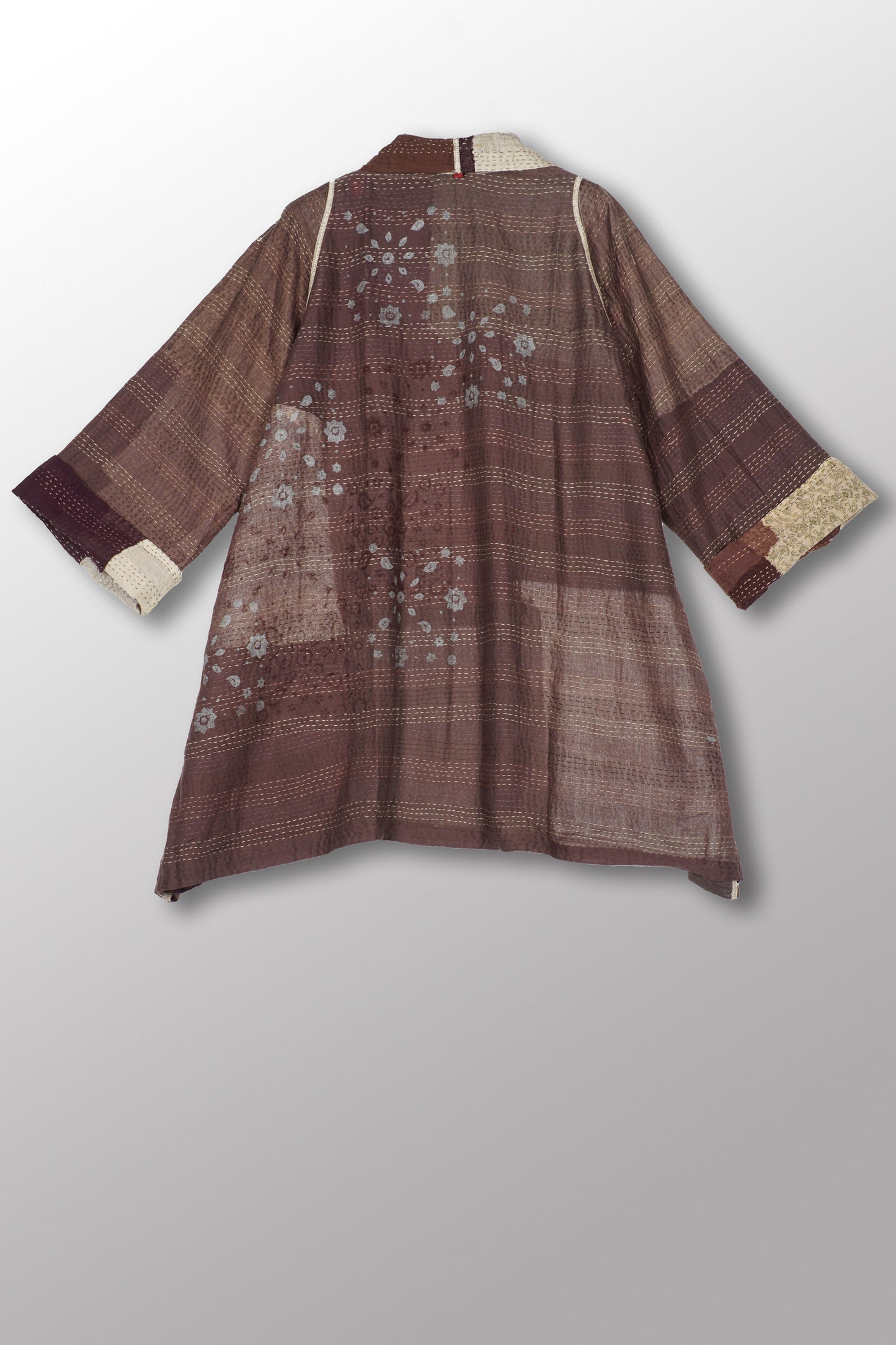 ZB2970-NTL  / MOSAIC FRAY PATCH KANTHA (AVAILABLE JACKETS)