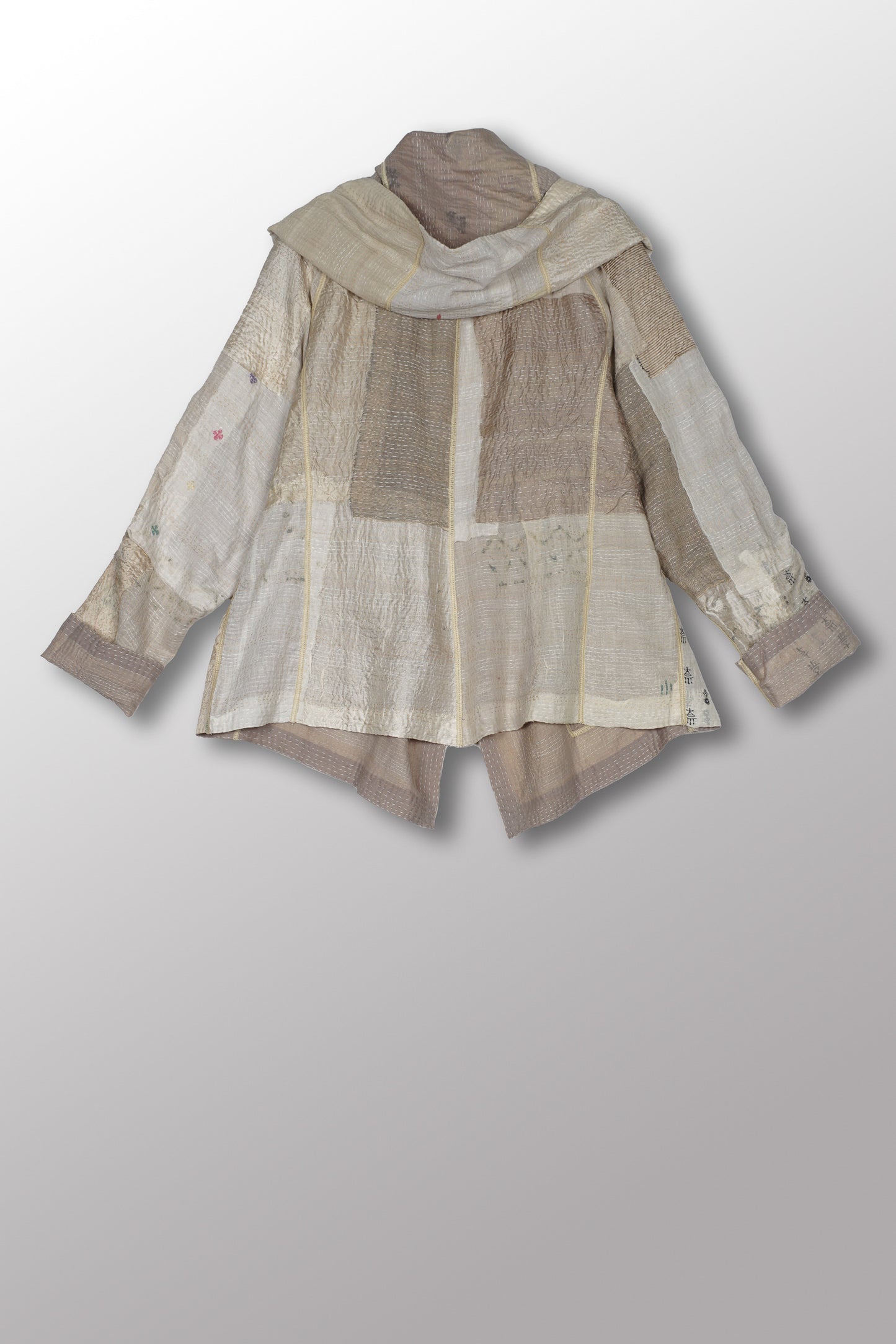 ZB2970-IVY  / MOSAIC FRAY PATCH KANTHA (In Kantha)