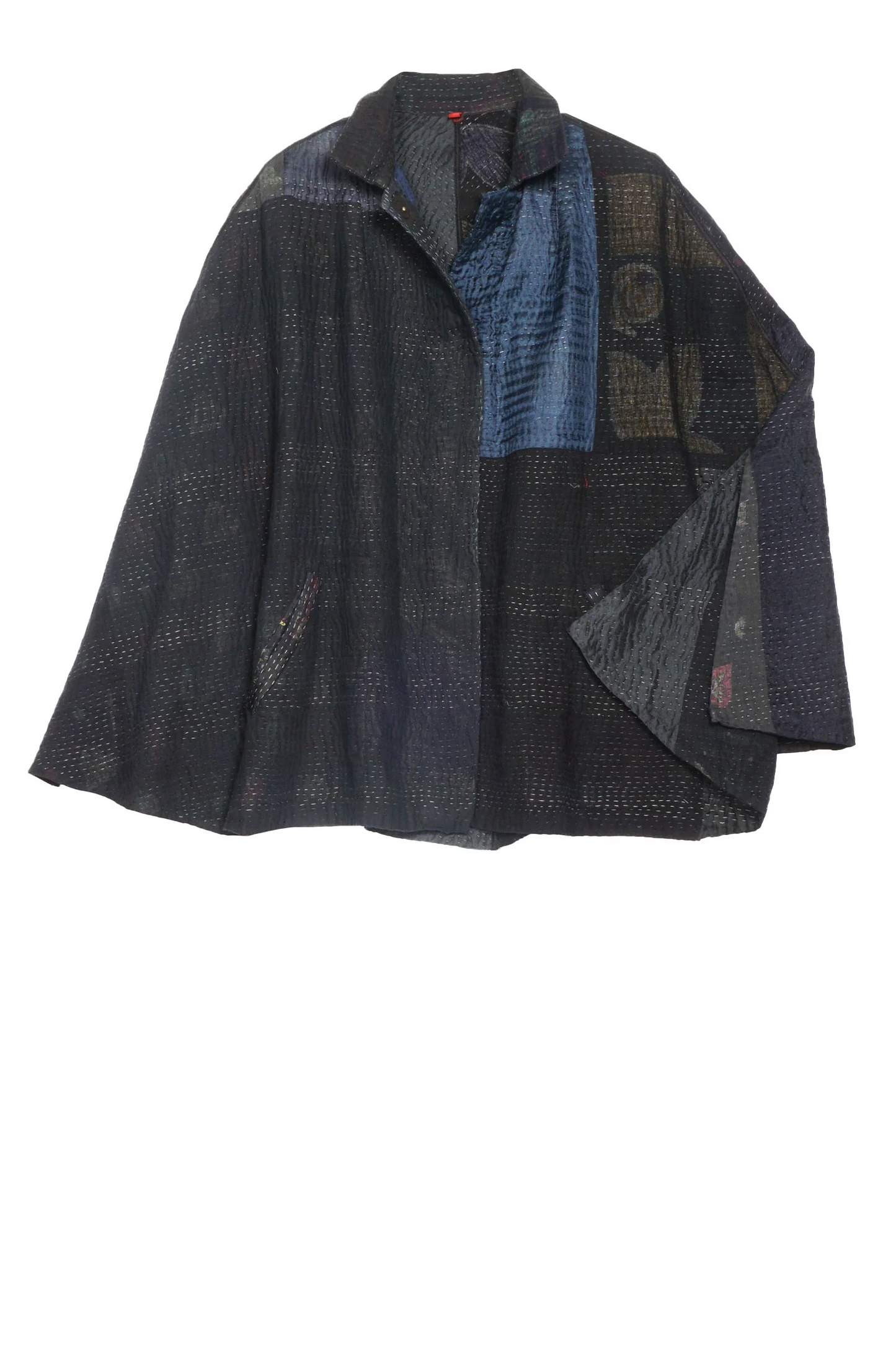 JP4970-BLK / JAIPUR PATCH KANTHA -BLK- (AVAILABLE JACKETS)