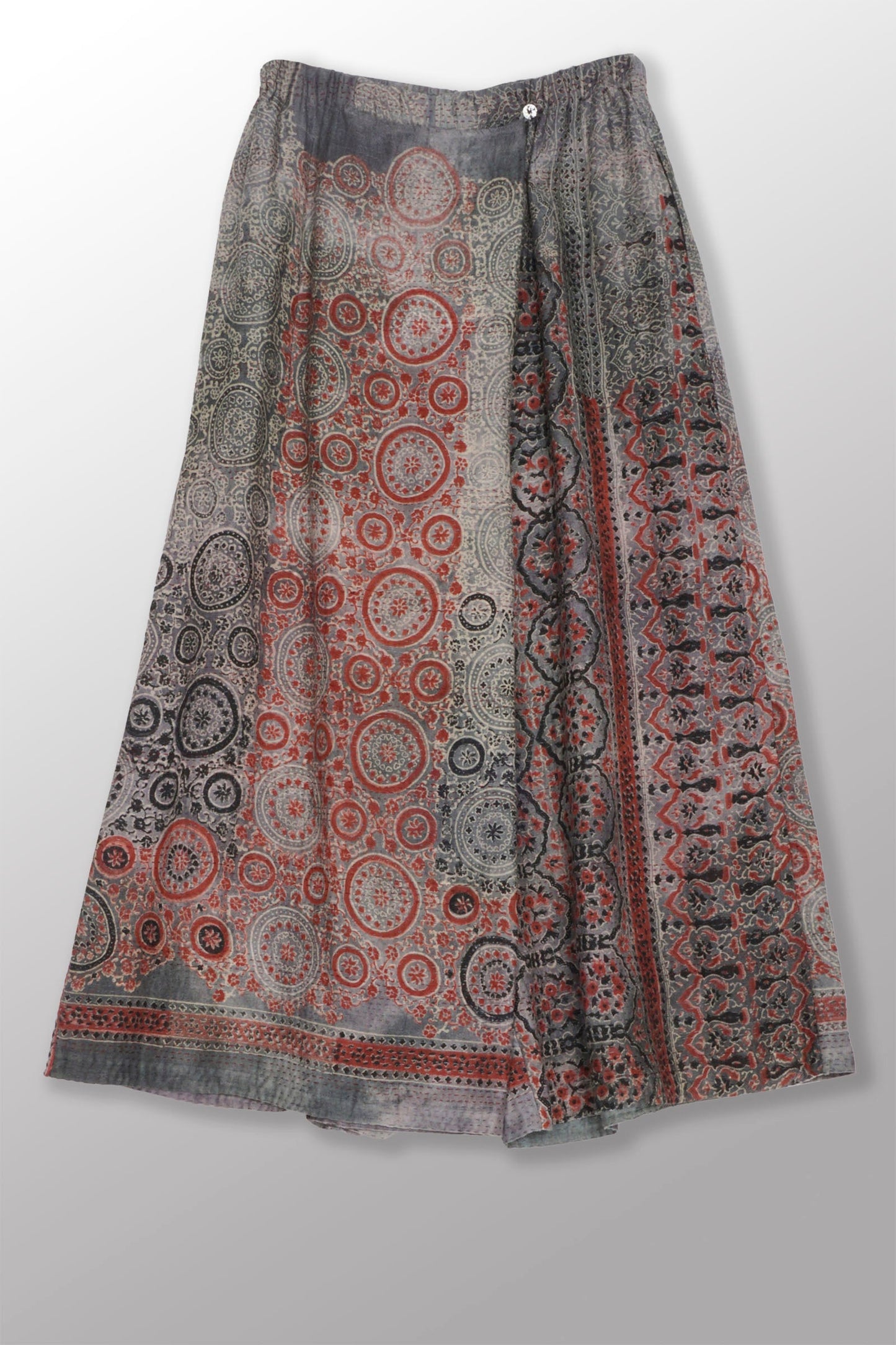 MH2971-GRY / MANHATTAN AJRAKH KANTHA (IN STOCK JACKETS) (AVAILABLE JACKETS)