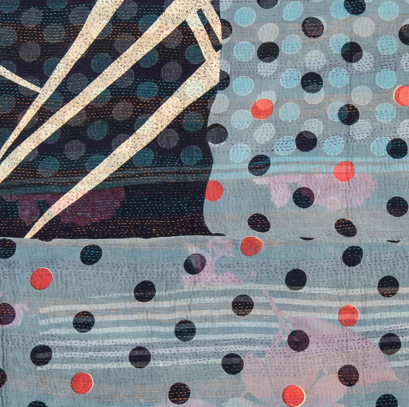 DP4970-NVY / DOT & PAISLEY KANTHA -NVY (AVAILABLE JACKETS)