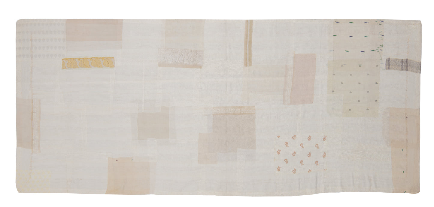 FI2971-IVY / FRAYED PATCH KANTHA -IVY (AVAILABLE JACKETS)