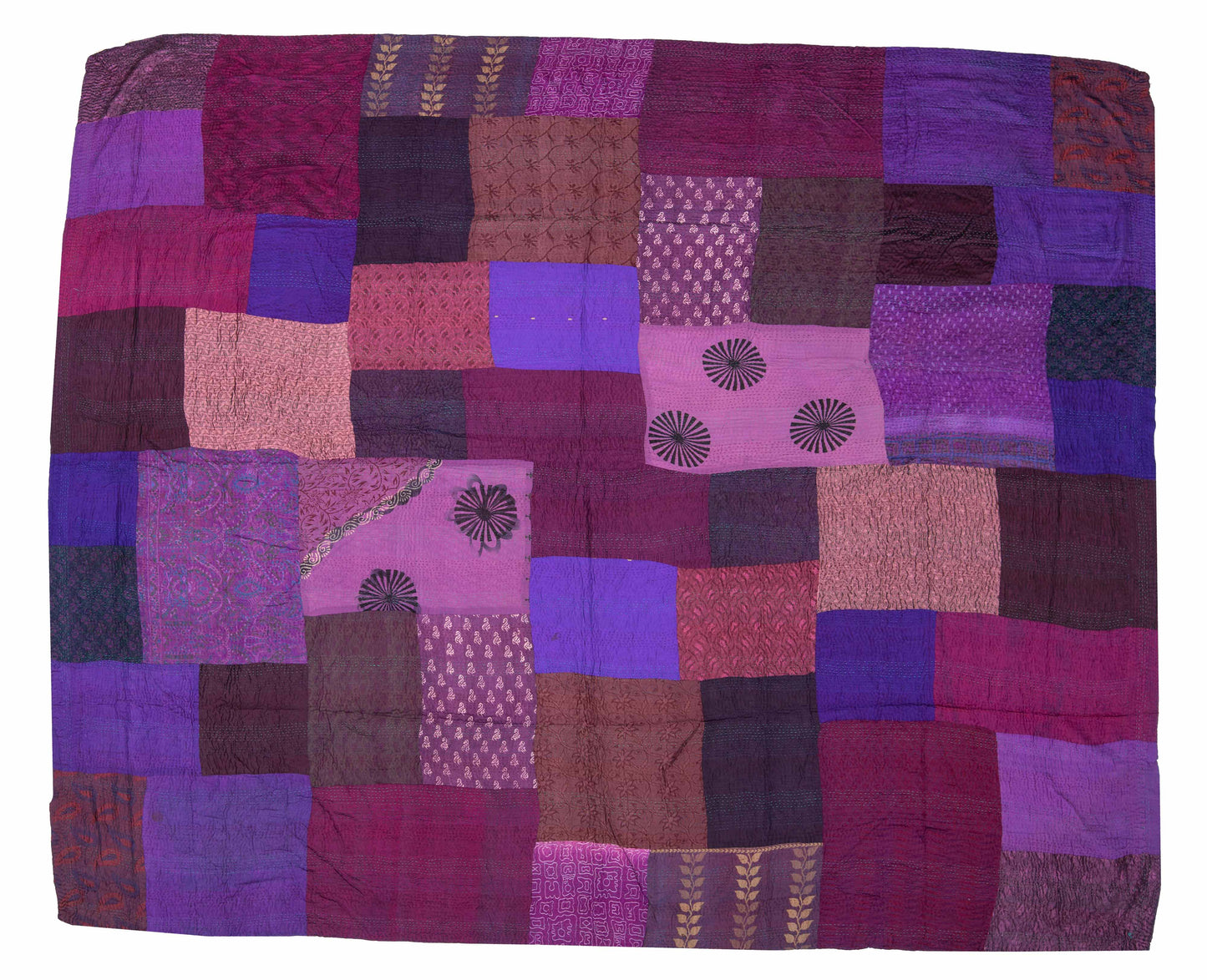 JS4970-PRP / JACQUARD SILK KANTHA -PRP- (AVAILABLE JACKETS)