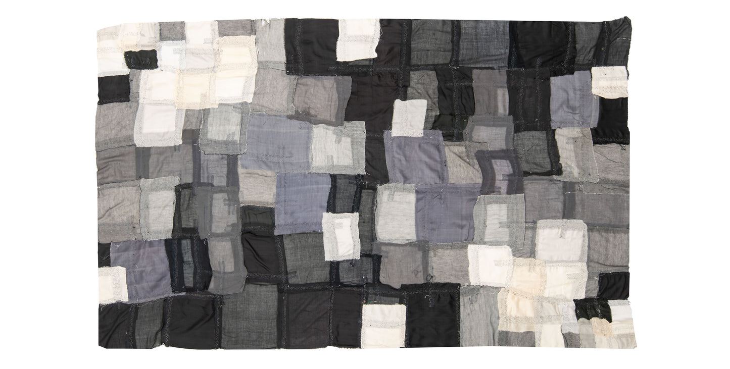 MO1974-GRY / MOSAIC OMBRE KANTHA -GRY- (AVAILABLE JACKETS)