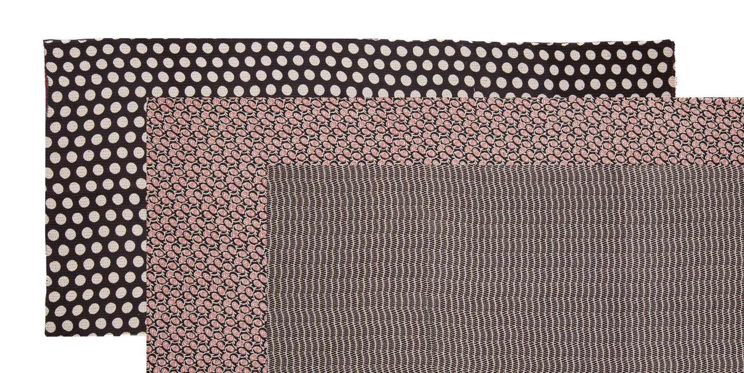 RK2971-BLK / ROSEBUDS BBK KANTHA -BLK- (AVAILABLE JACKETS)