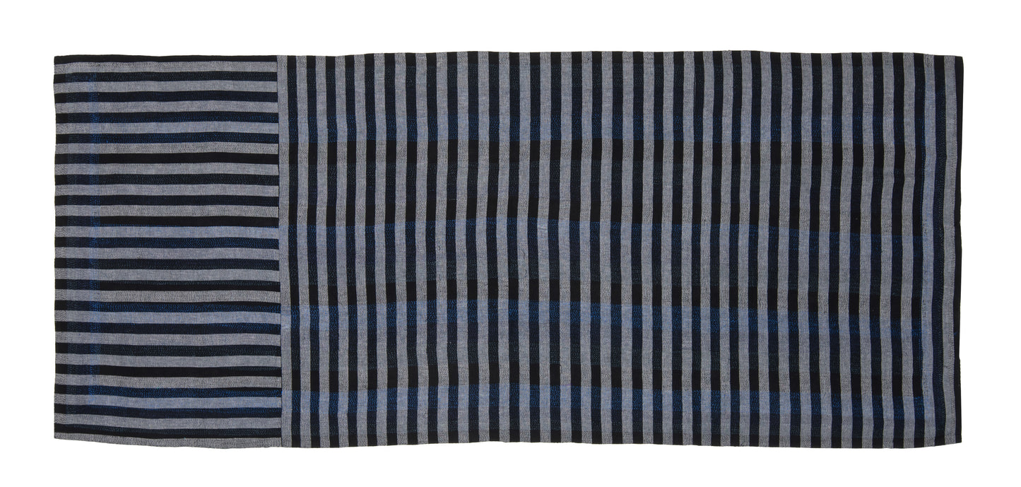 WP2971-GRY / COTTON SILK SW PATCH OMBRE KANTHA (AVAILABLE JACKETS)